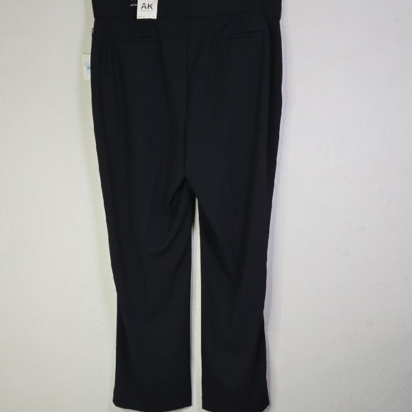 Anne Klein Pull On  Knit Black Trouser Dress Pants Size 2x NWT. - Picture 9 of 11